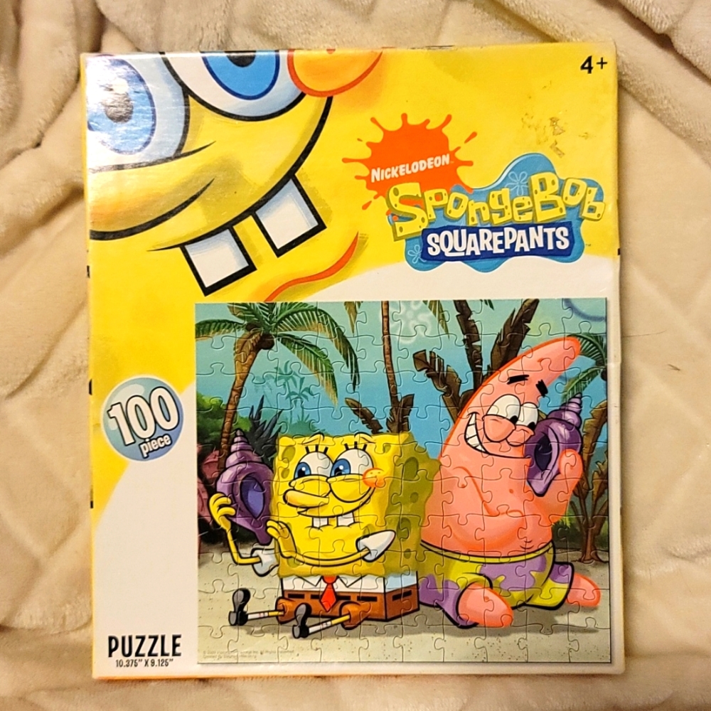 Vintage Spongebob SquarePants Jigsaw Puzzle